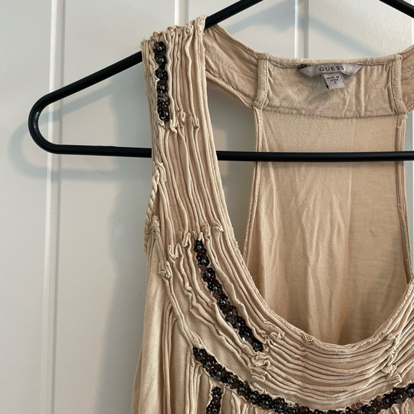 Guess Women’s Boho Sequin Halter Tank Top - Picture 4 of 7